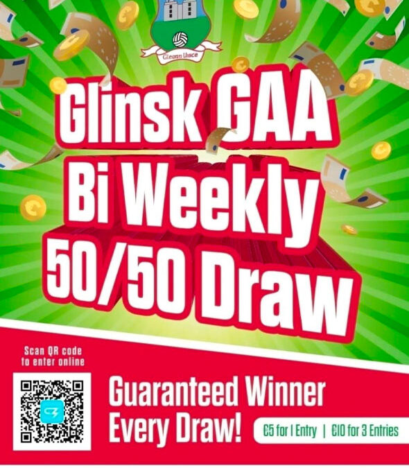 Introducing our brand new 50/50 Draw
